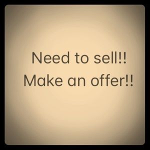 Accepting all reasonable offers!